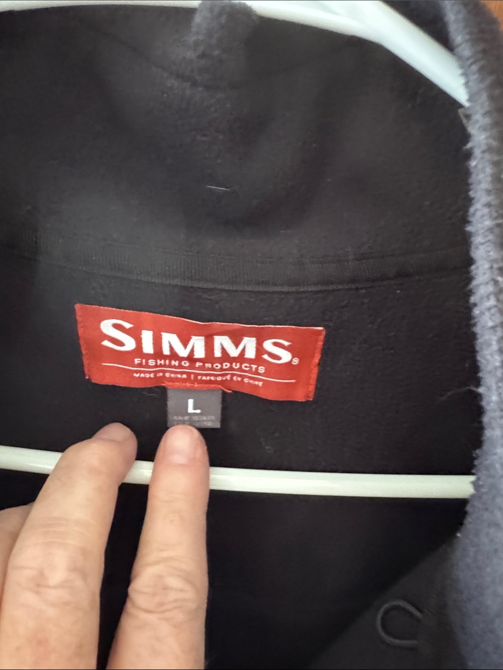 Simms Black Softshell Jacket - Picture 2 of 7